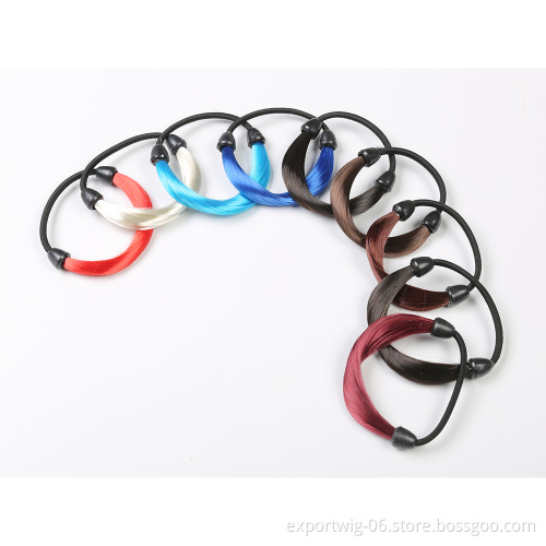Answer Newest Braided Synthetic Elastic Hair Band Popular Wig Braided Twist Braid Elastic Hair Bands